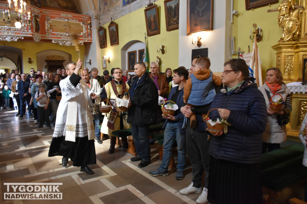 Święcenie pokarmów w sandomierskich kościołach