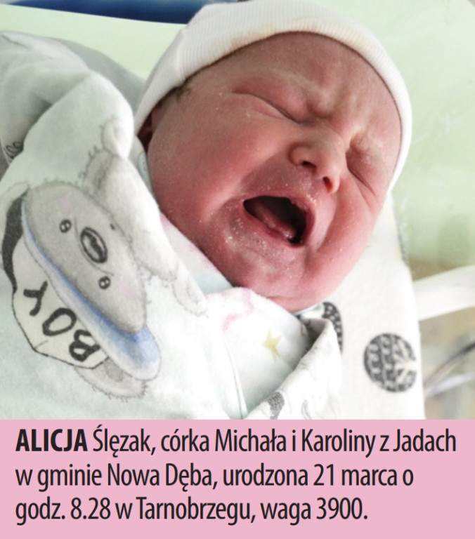 Zdjęcia dzieci urodzonych w naszych szpitalach