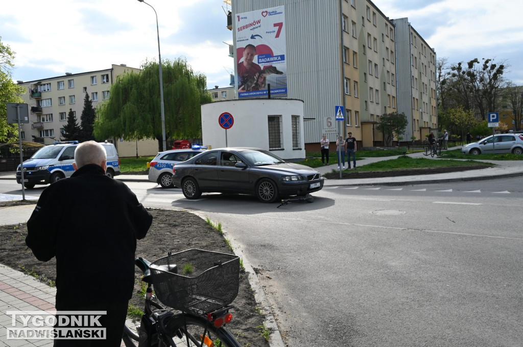 Wypadek na Serbinowie - 12.04.2024