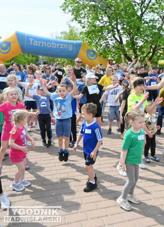 Niebieskie bieganie w Tarnobrzegu