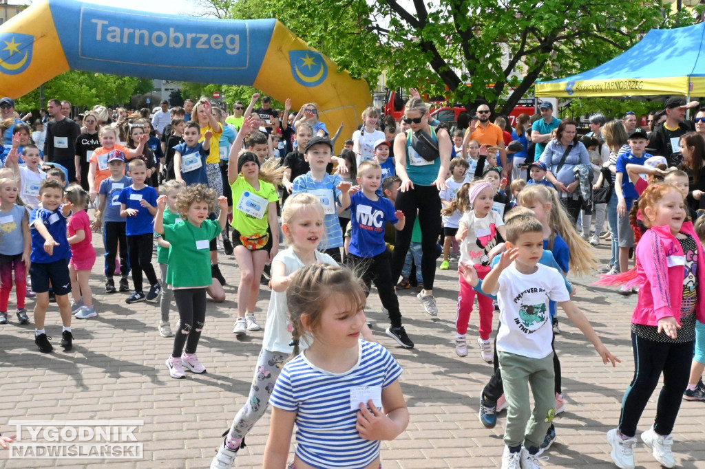 Niebieskie bieganie w Tarnobrzegu