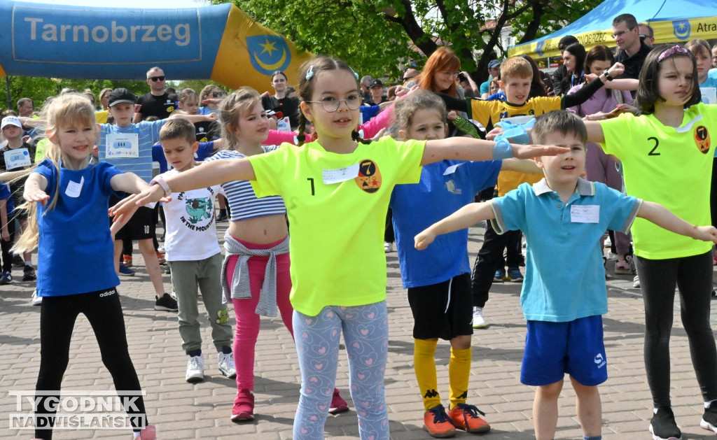 Niebieskie bieganie w Tarnobrzegu