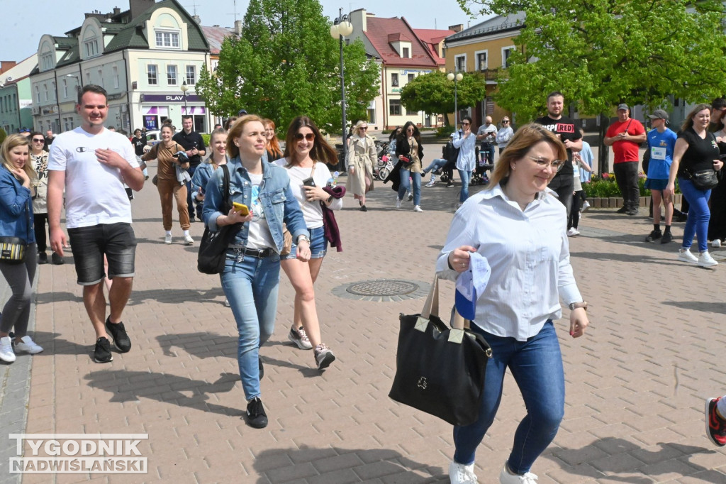 Niebieskie bieganie w Tarnobrzegu