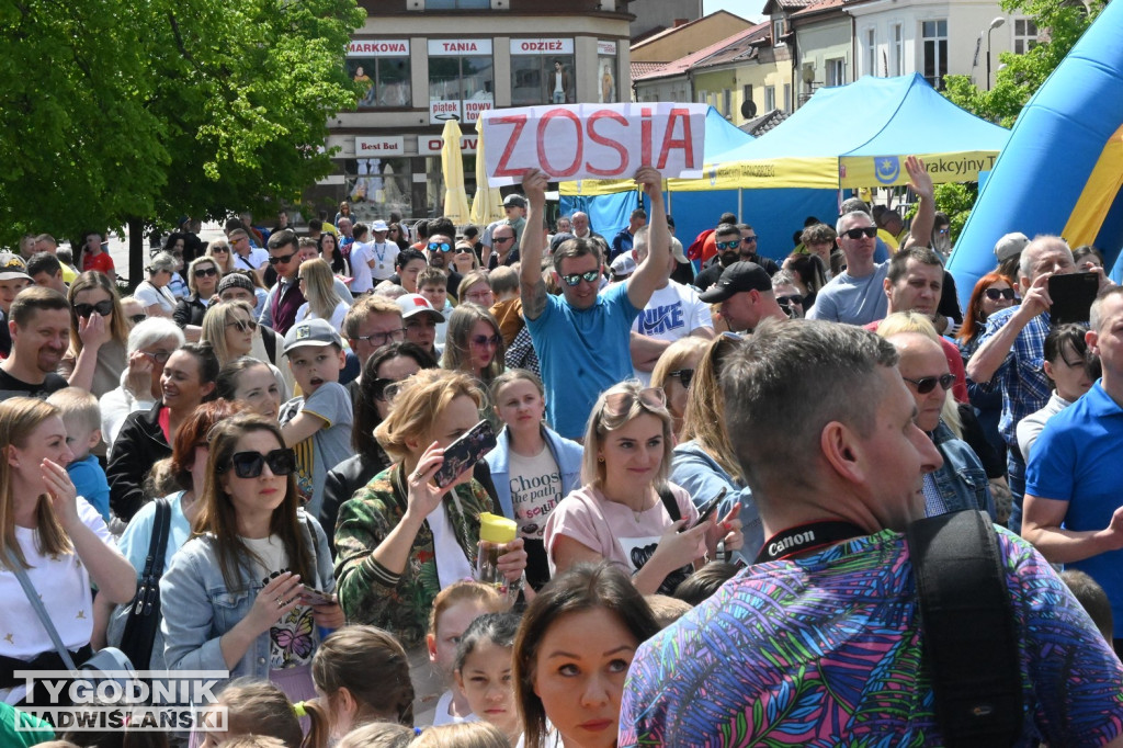 Sztafeta Przedszkolaków w czasie Biegu Siarkowca