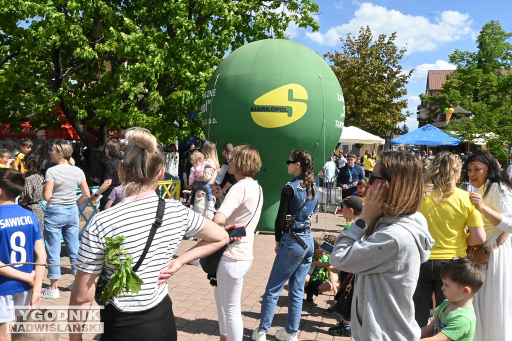 Sztafeta Przedszkolaków w czasie Biegu Siarkowca