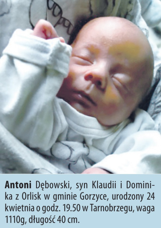 Zdjęcia dzieci urodzonych w naszych szpitalach