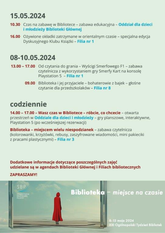 Rusza Tydzień Bibliotek w Tarnobrzegu