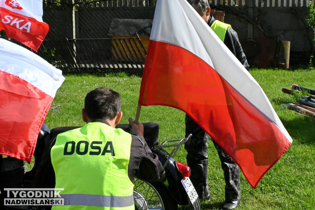 Motocyklowy Dzień Flagi w Grębowie