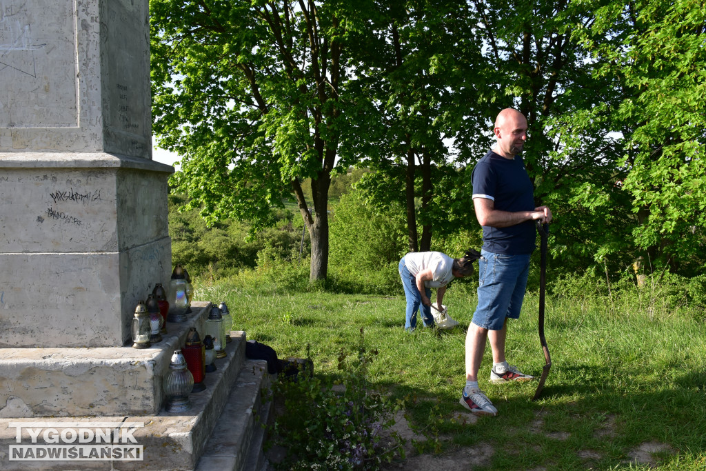 Porządkowanie wzgórza Salve Regina w Sandomierzu