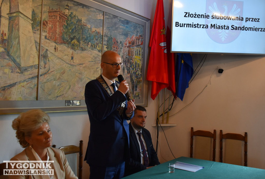 Inauguracyjna sesja Rady Miasta Sandomierza