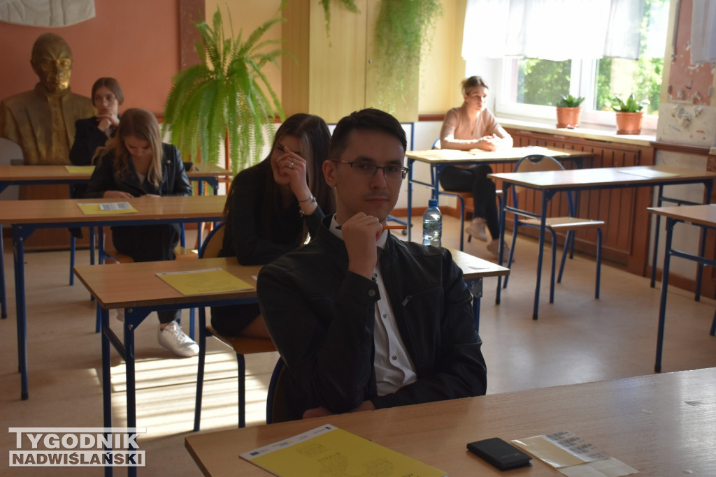 Matura z matematyki w ZS nr 1 w Tarnobrzegu [FOTO]