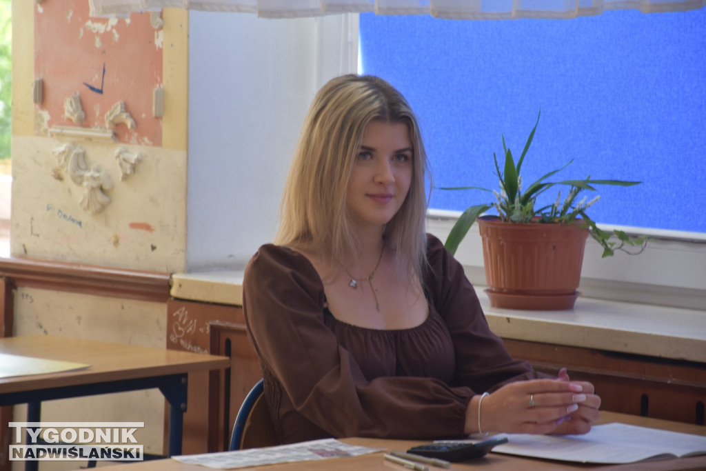 Matura z matematyki w ZS nr 1 w Tarnobrzegu [FOTO]