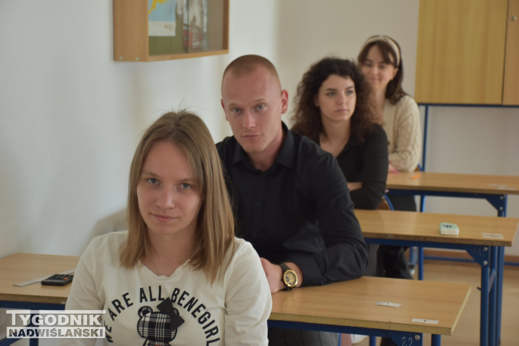 Matura z matematyki w ZS nr 1 w Tarnobrzegu [FOTO]