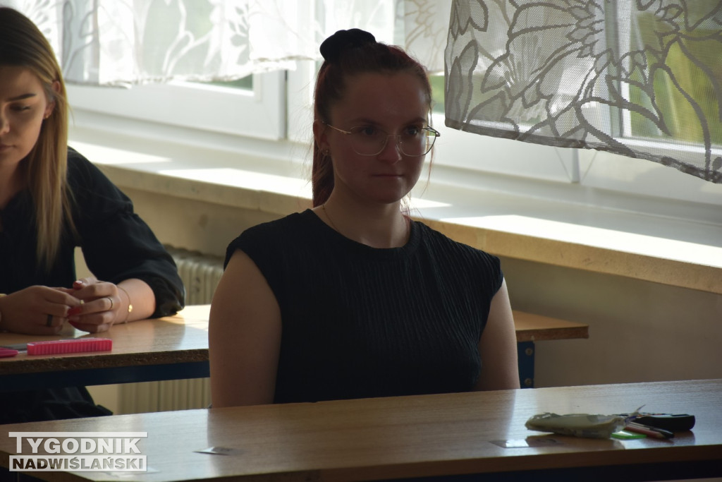 Matura z matematyki w ZS nr 1 w Tarnobrzegu [FOTO]