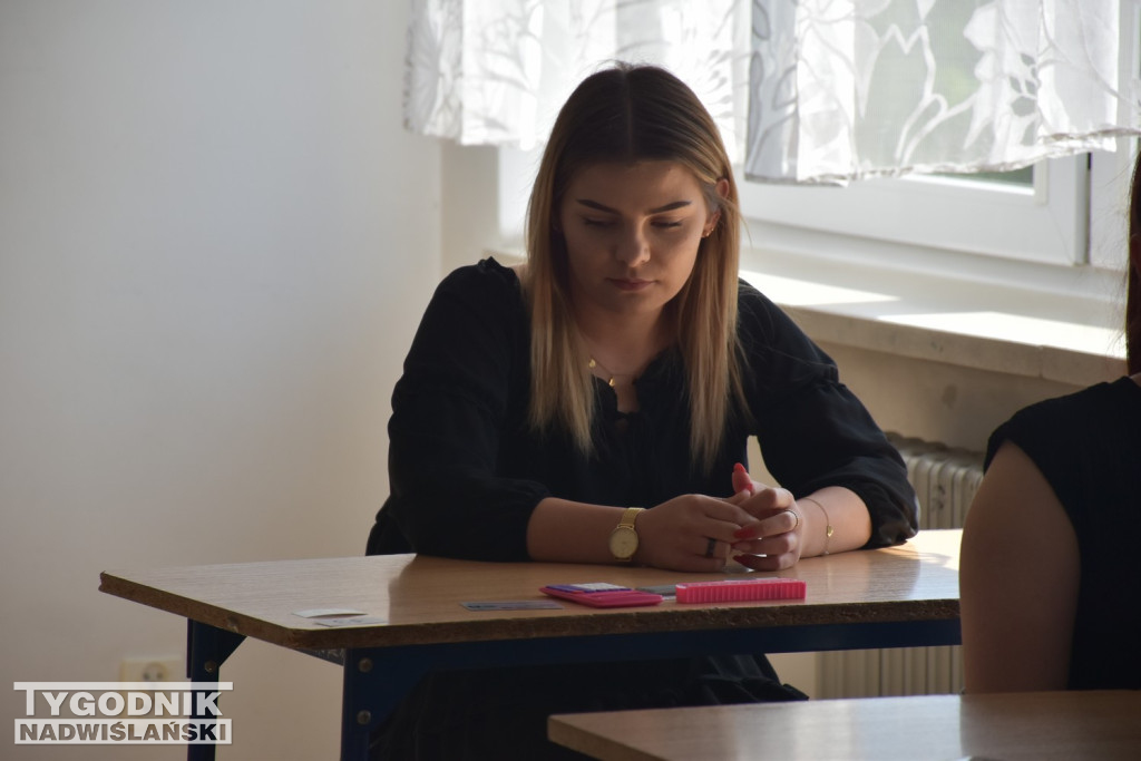 Matura z matematyki w ZS nr 1 w Tarnobrzegu [FOTO]