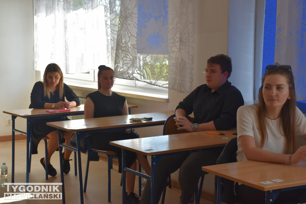 Matura z matematyki w ZS nr 1 w Tarnobrzegu [FOTO]