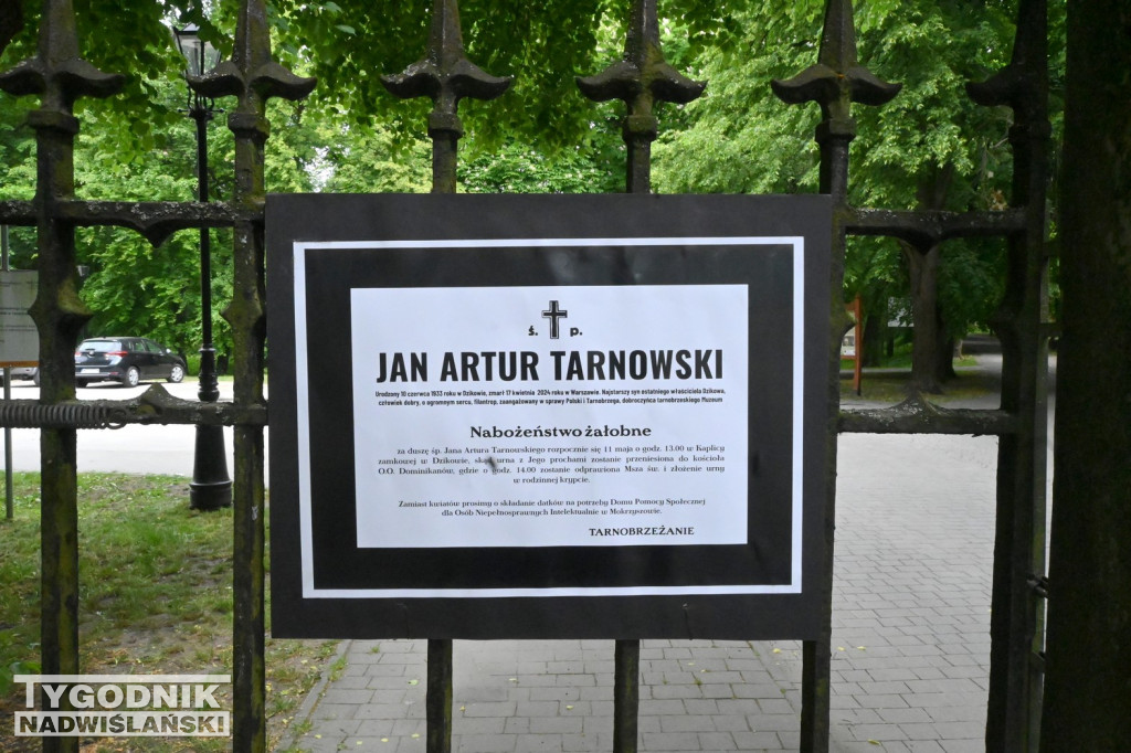 Pogrzeb Jana Artura hr. Tarnowskiego w Tarnobrzegu