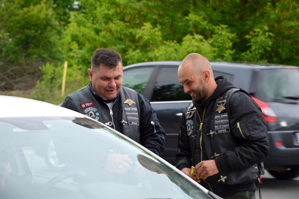 Akcja motocyklistów i policji w Tarnobrzegu