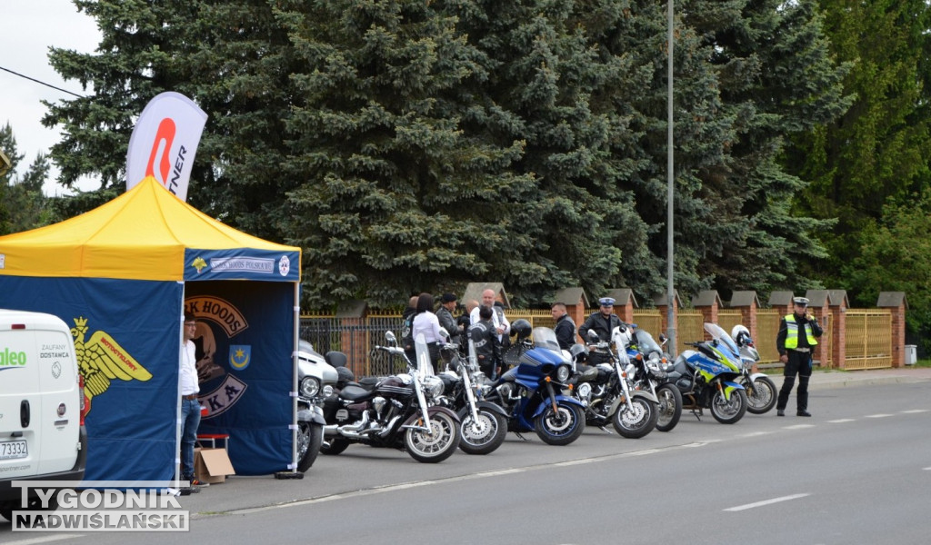 Akcja motocyklistów i policji w Tarnobrzegu