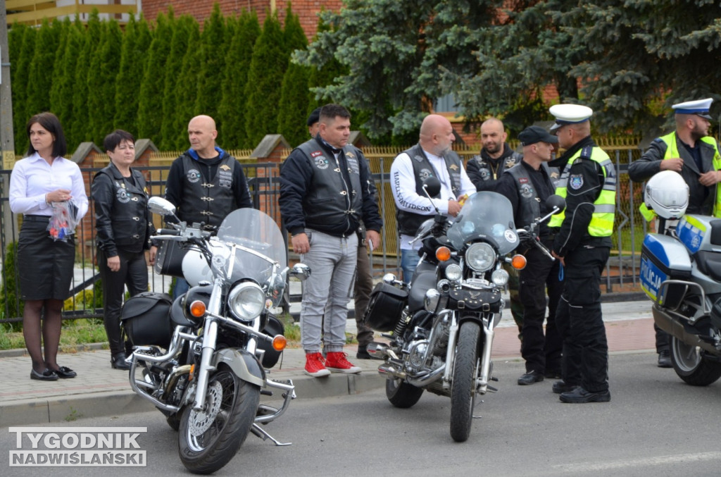 Akcja motocyklistów i policji w Tarnobrzegu