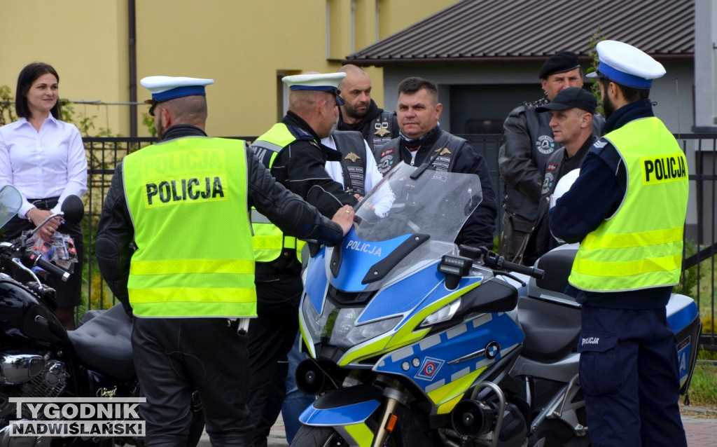Akcja motocyklistów i policji w Tarnobrzegu