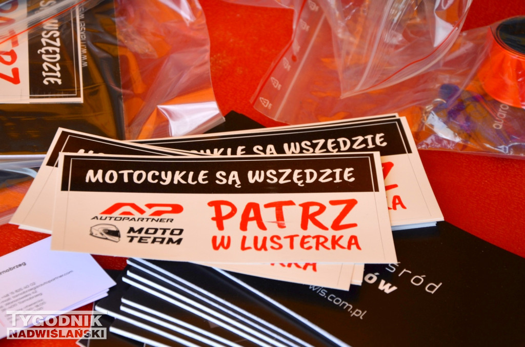 Akcja motocyklistów i policji w Tarnobrzegu