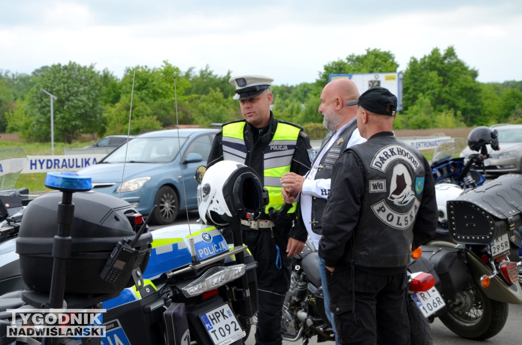 Akcja motocyklistów i policji w Tarnobrzegu