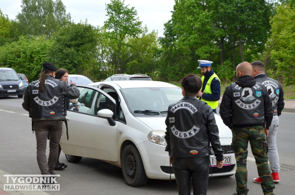 Akcja motocyklistów i policji w Tarnobrzegu