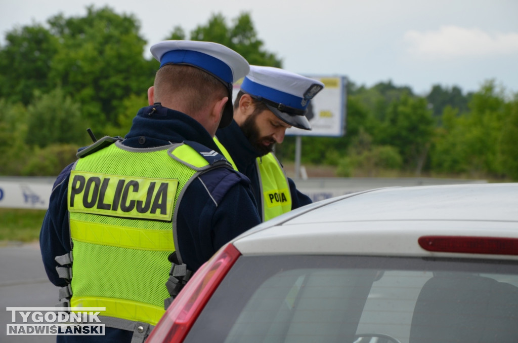 Akcja motocyklistów i policji w Tarnobrzegu