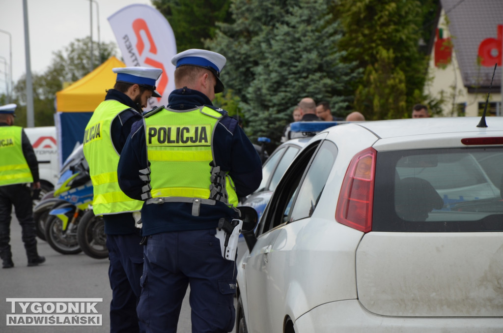 Akcja motocyklistów i policji w Tarnobrzegu