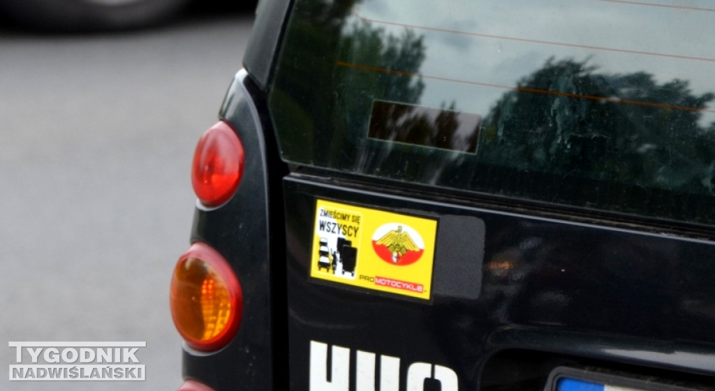 Akcja motocyklistów i policji w Tarnobrzegu