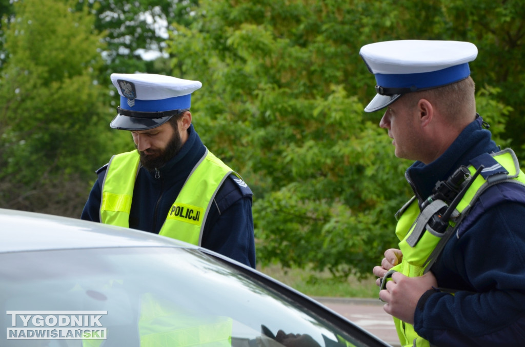 Akcja motocyklistów i policji w Tarnobrzegu