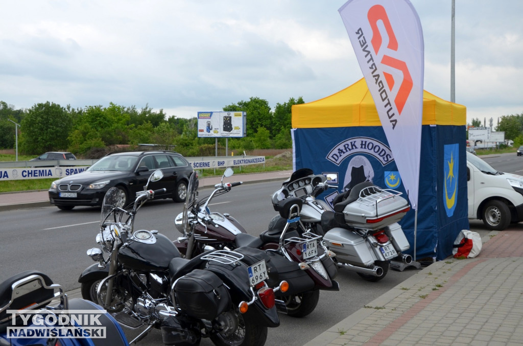 Akcja motocyklistów i policji w Tarnobrzegu