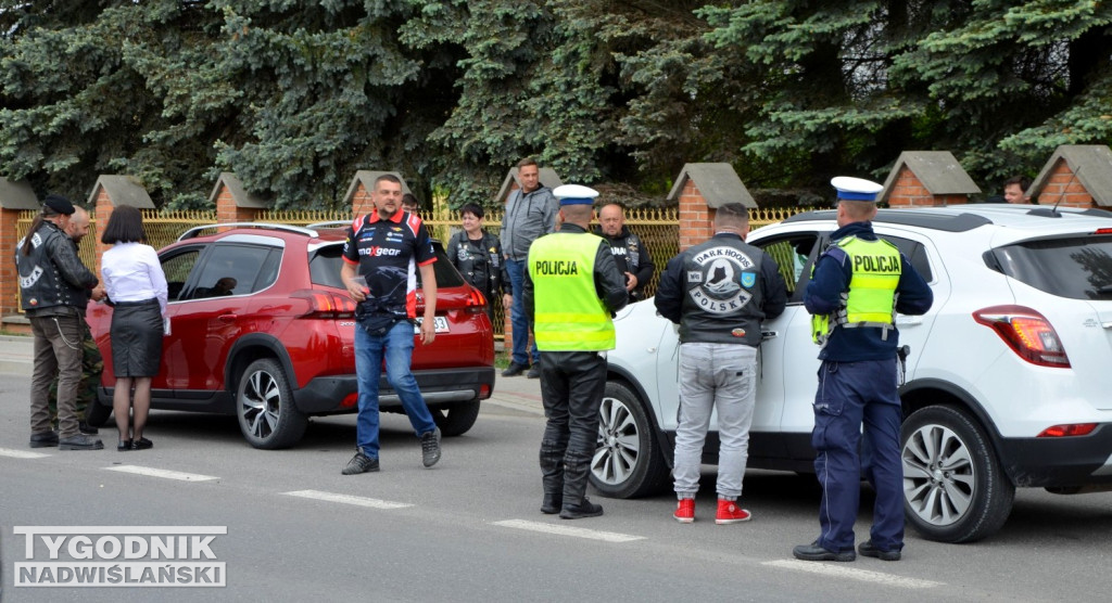 Akcja motocyklistów i policji w Tarnobrzegu
