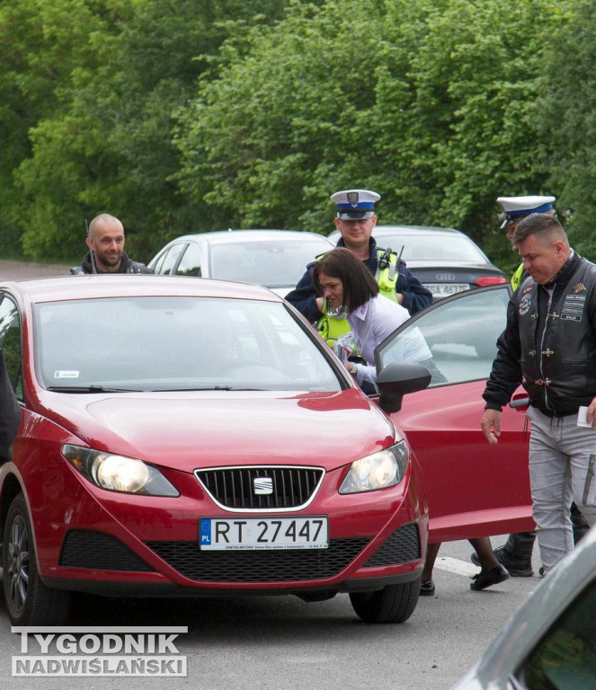 Akcja motocyklistów i policji w Tarnobrzegu