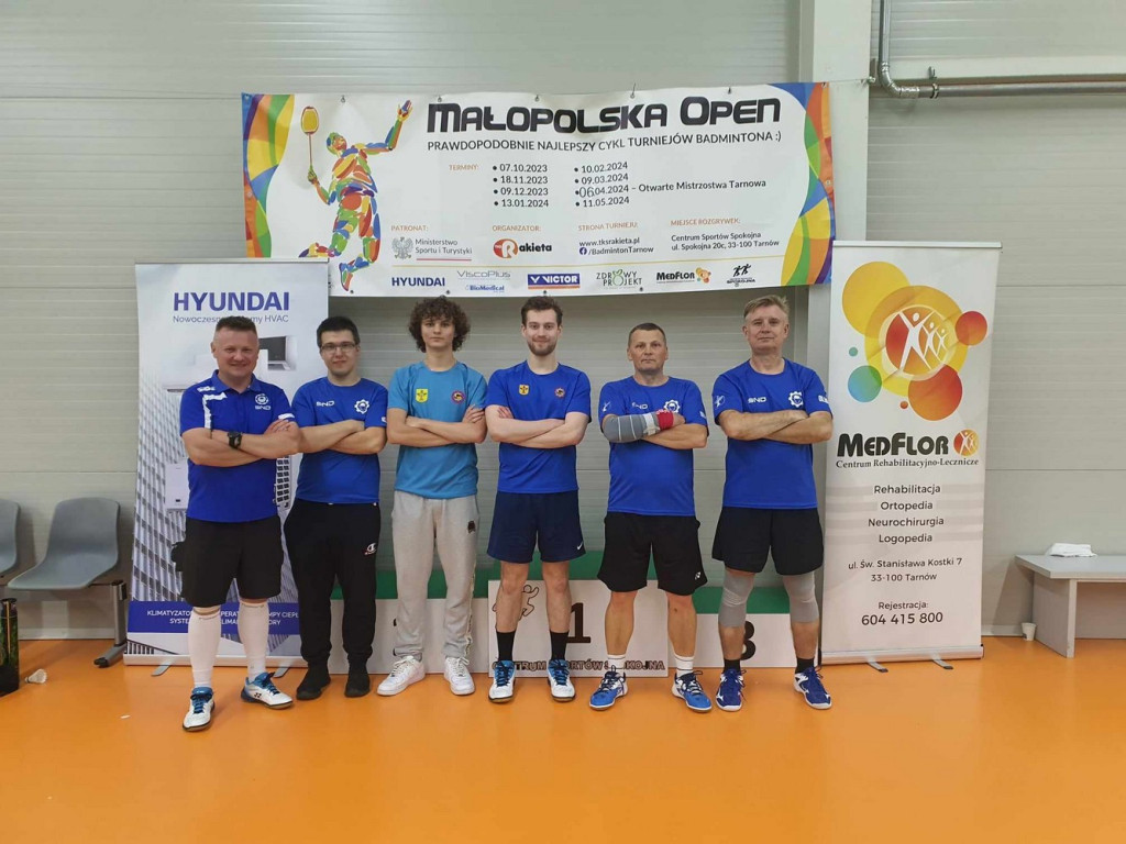Sukces badmintonistów z Nowej Dęby