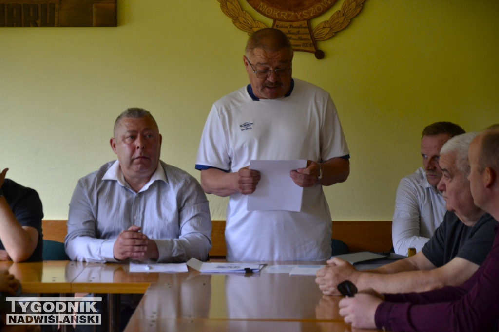 Walne zgromadzenie klubu sportowego OKS Mokrzyszów