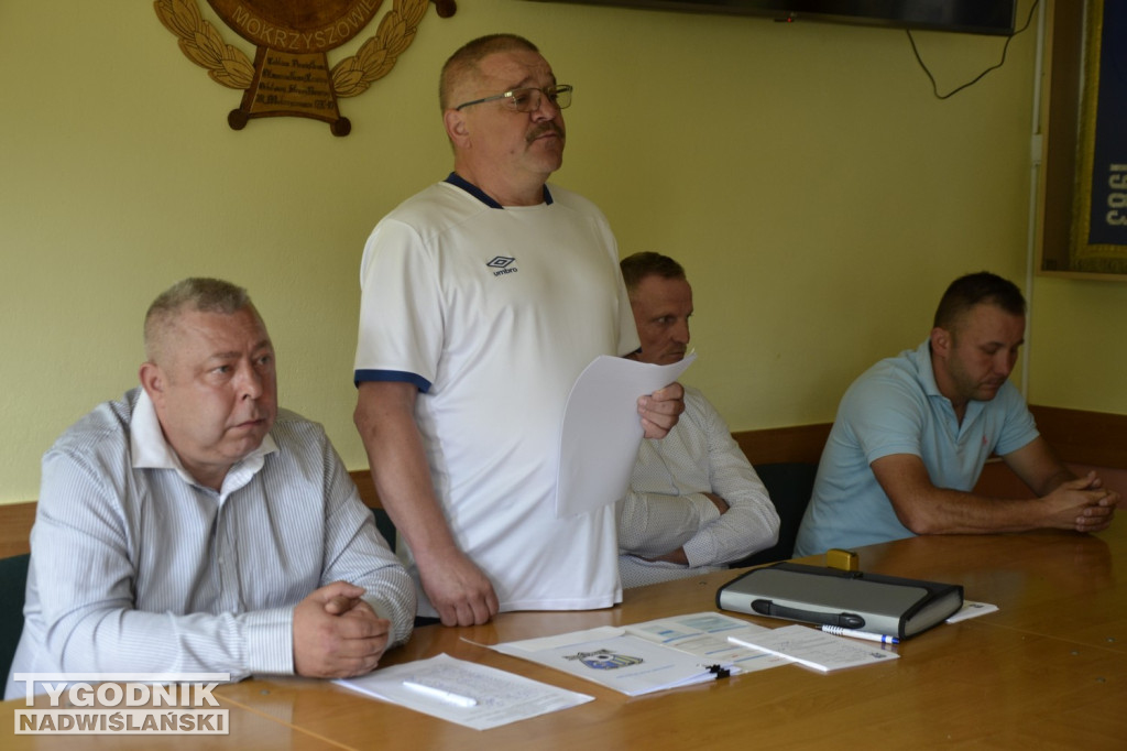 Walne zgromadzenie klubu sportowego OKS Mokrzyszów