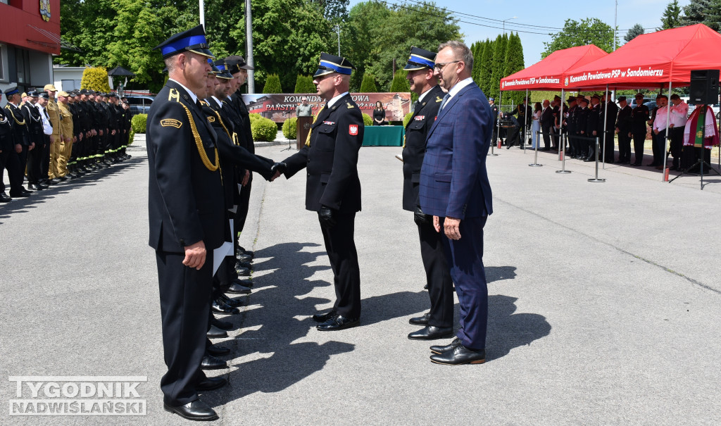 Powiatowe obchody Dnia Strażaka w Sandomierzu