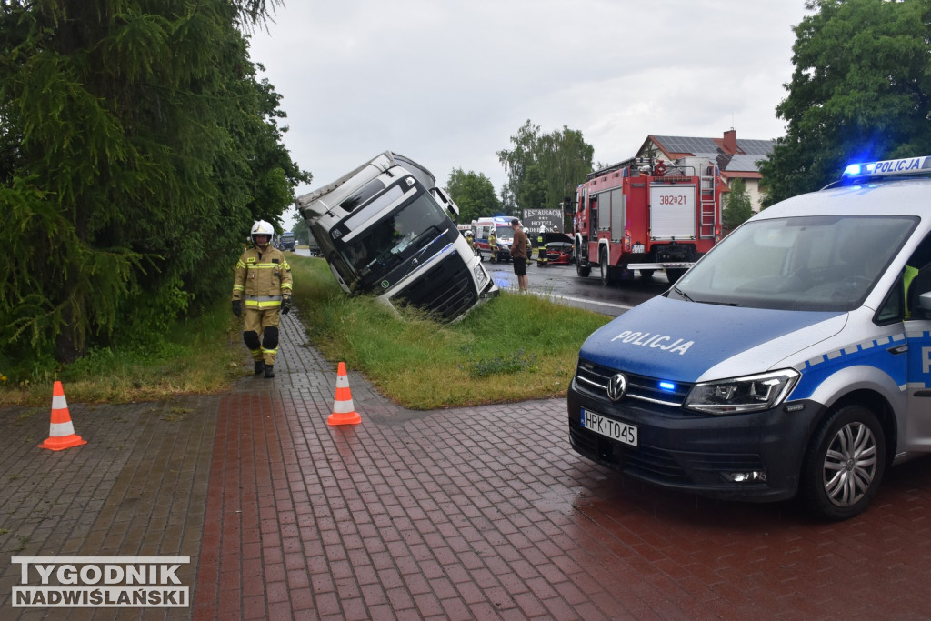 Wypadek w Nowej Dębie - 23.05.24 r.