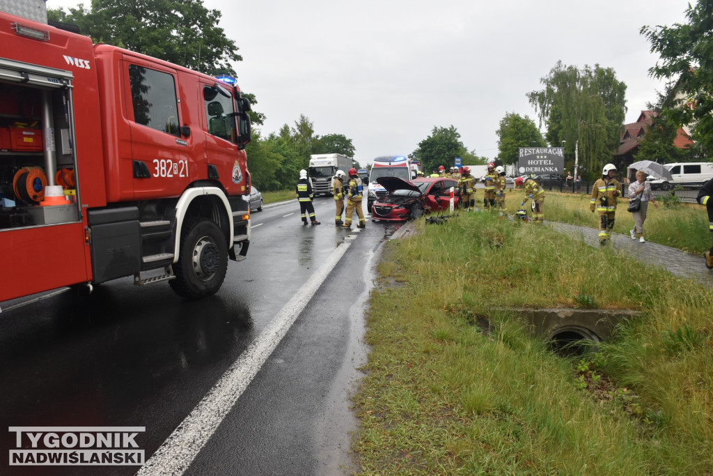 Wypadek w Nowej Dębie - 23.05.24 r.