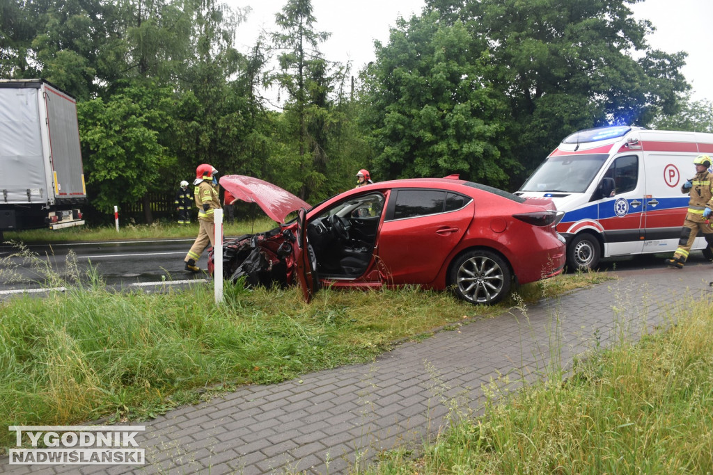 Wypadek w Nowej Dębie - 23.05.24 r.