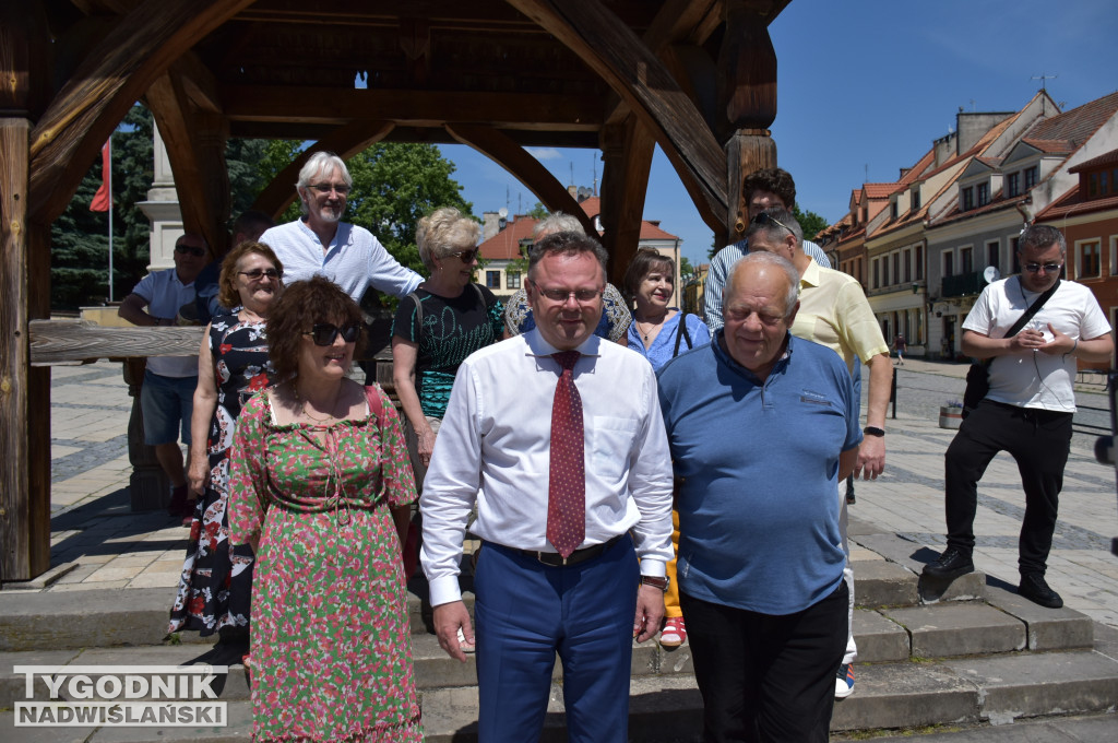 Wiceminister Andrzej Szejna w Sandomierzu