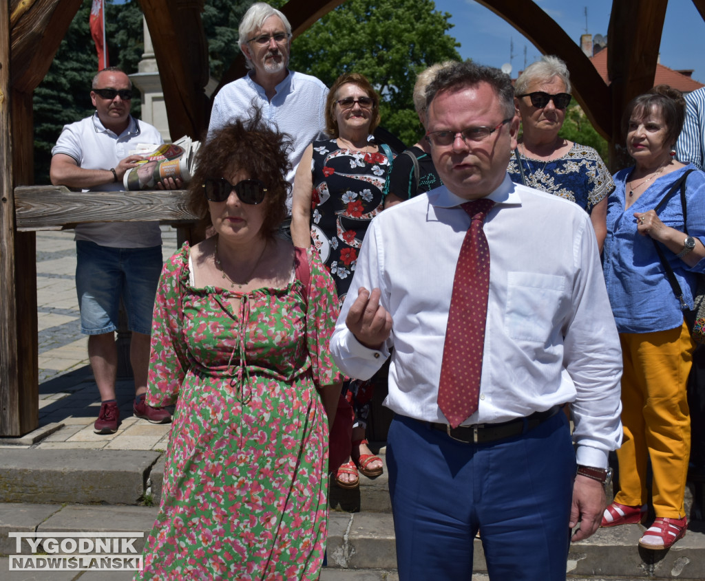 Wiceminister Andrzej Szejna w Sandomierzu