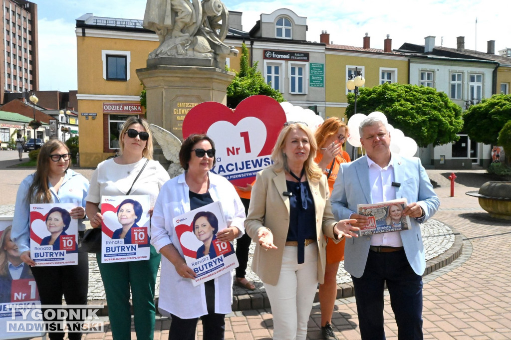 Europosłanka Elżbieta Łukacijewska w Tarnobrzegu