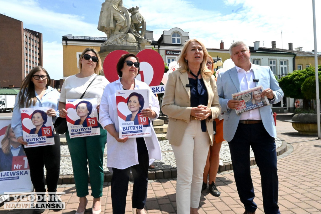 Europosłanka Elżbieta Łukacijewska w Tarnobrzegu