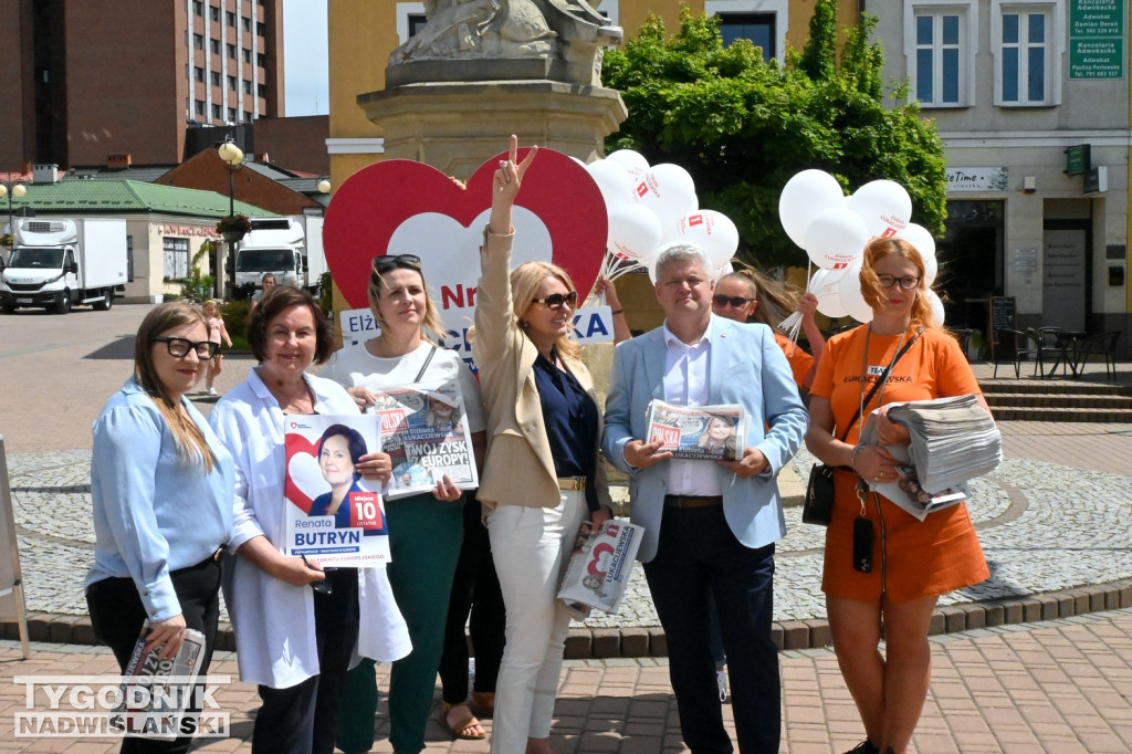 Europosłanka Elżbieta Łukacijewska w Tarnobrzegu