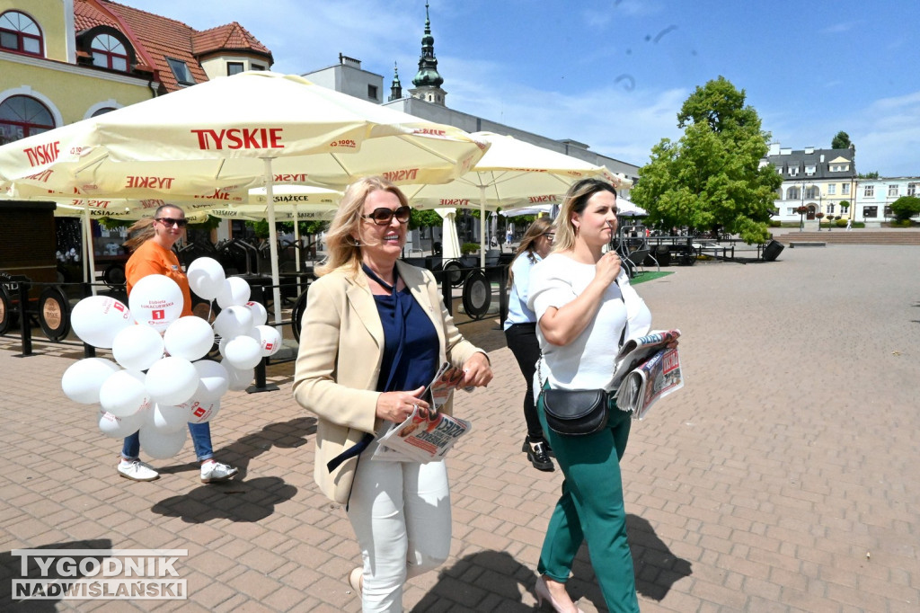 Europosłanka Elżbieta Łukacijewska w Tarnobrzegu