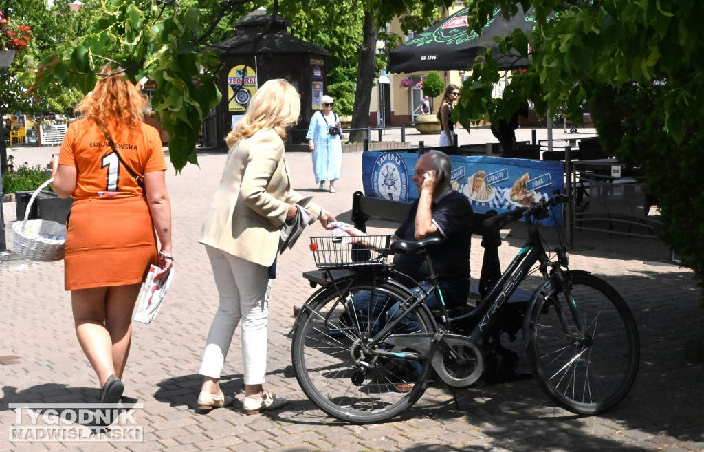 Europosłanka Elżbieta Łukacijewska w Tarnobrzegu