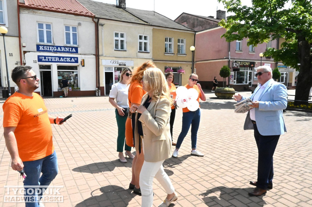 Europosłanka Elżbieta Łukacijewska w Tarnobrzegu